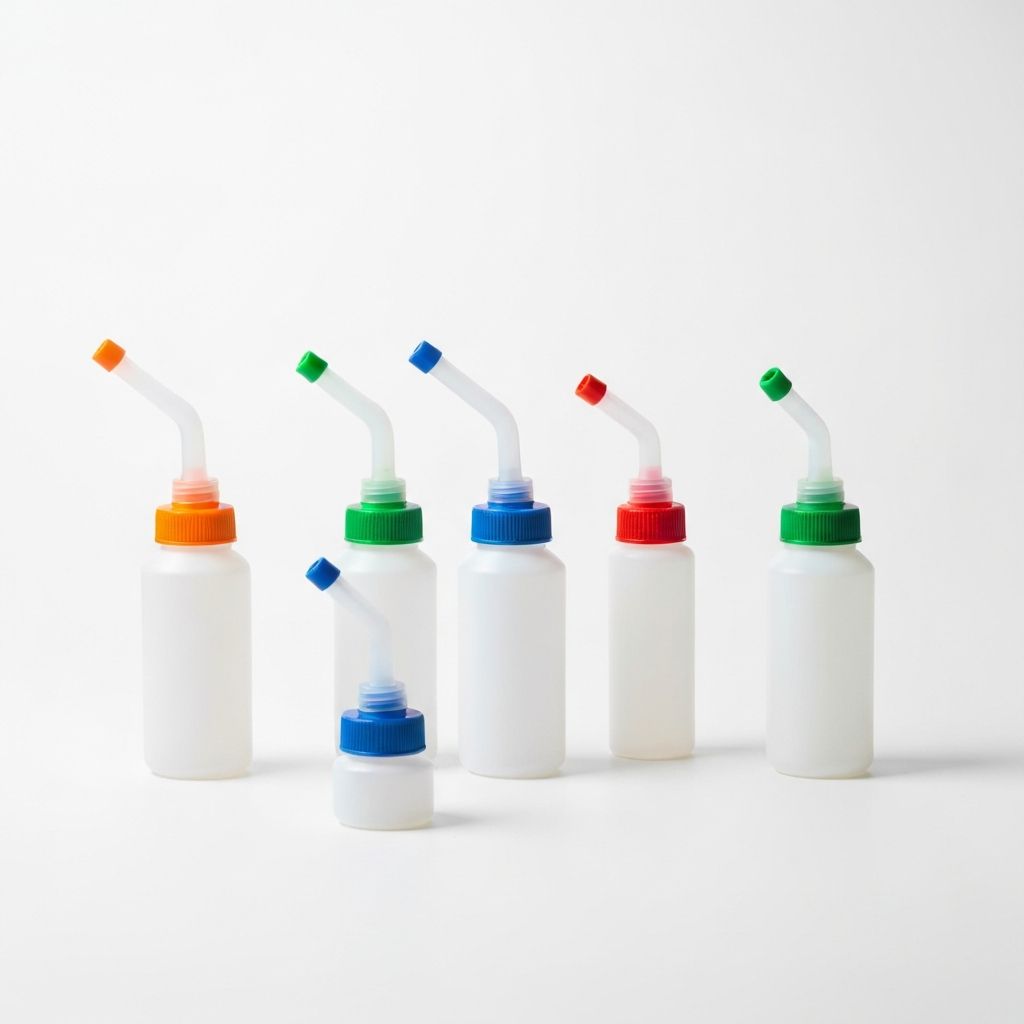 Plastic Wash Bottles Squeeze